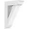 Ekena Millwork Standard Traditional Architectural Grade PVC Bracket with Traditional Ends, 5"W x 16"D x 22"H BKTP05X16X22TRA01 - alternate 1